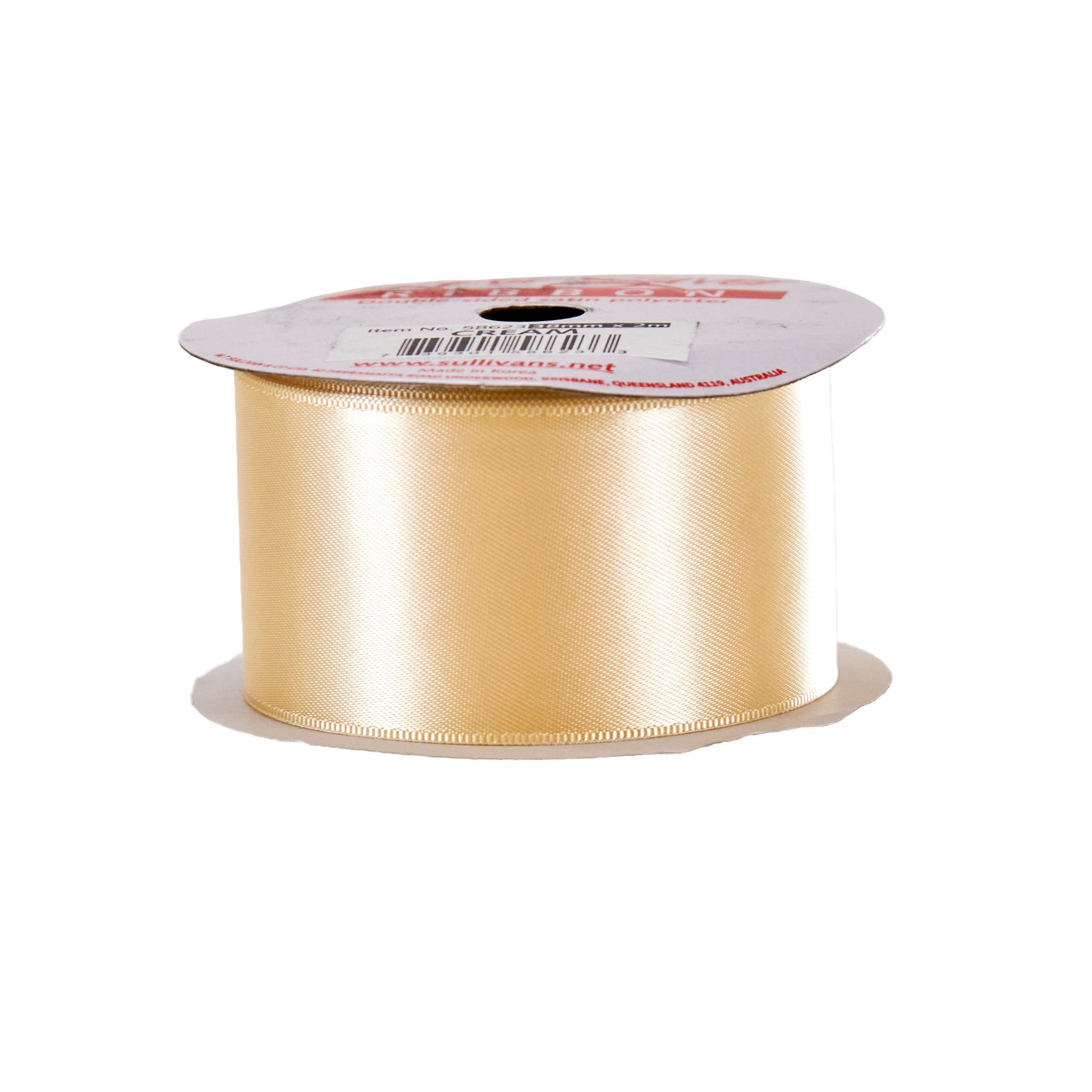 Sullivans Spool Ribbon, Cream- 38mm – Lincraft
