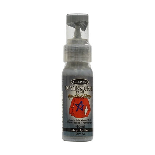 Sullivans Dimensional Glitter Paint, 40ml