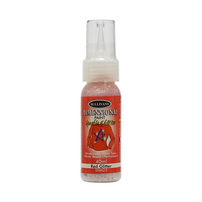 Sullivans Dimensional Glitter Paint, 40ml