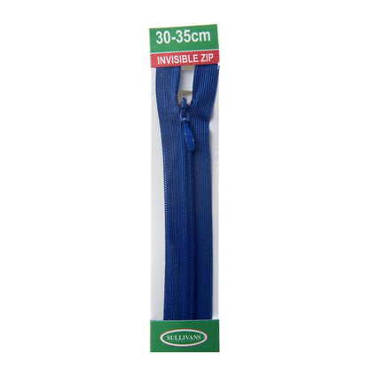 Sullivans Invisible Zip, Royal