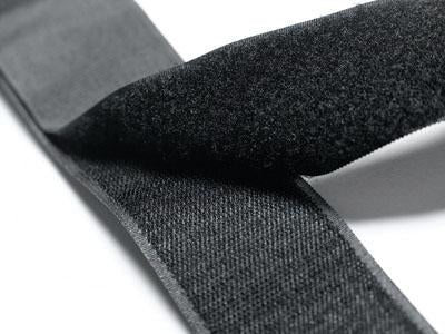 Hook & Loop Stick On, White- Width 20mm