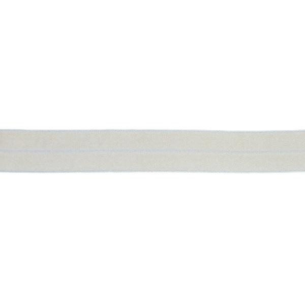 Sullivans Elastic Foldover, Cream- 16 mm