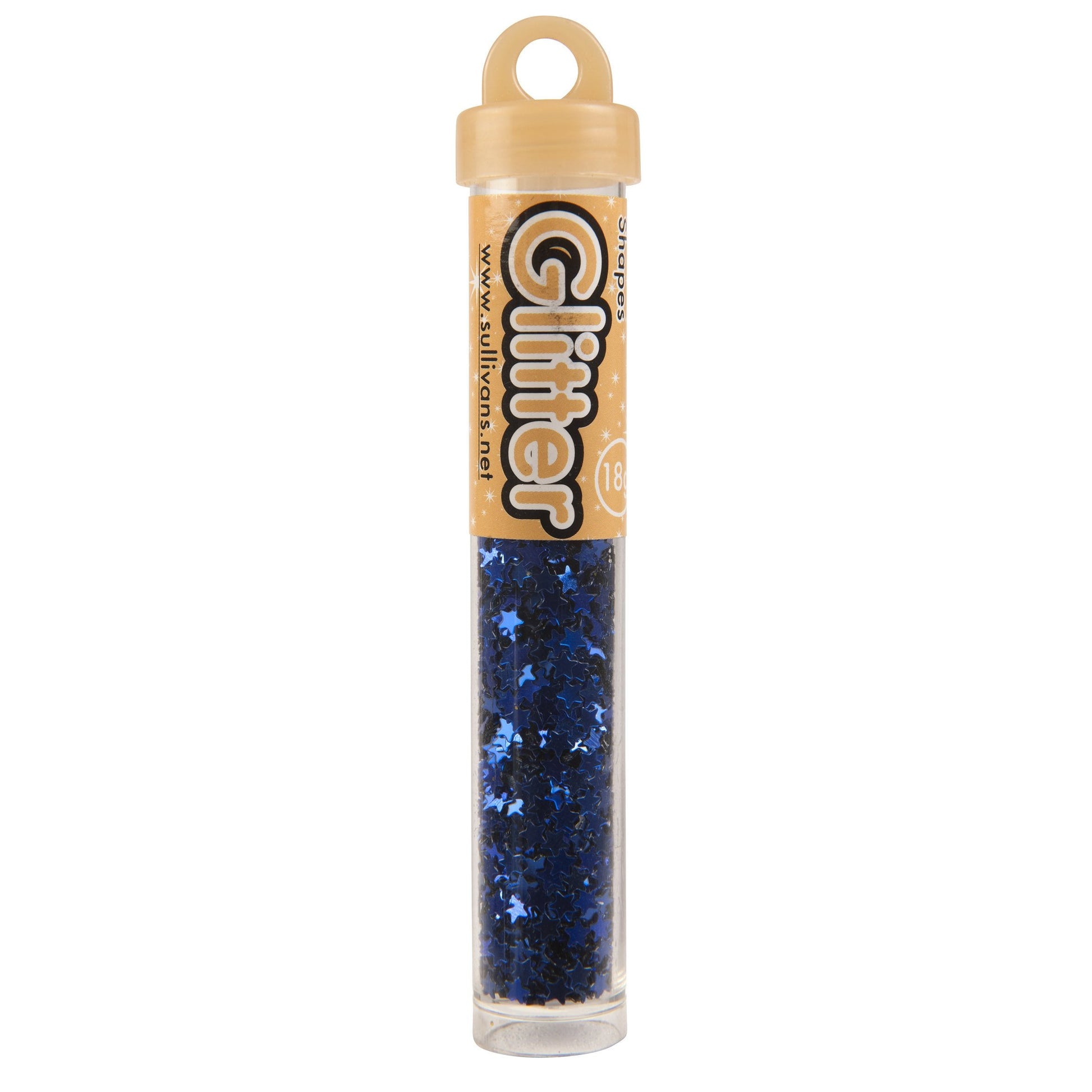 Sullivans Star Shape Glitter, Royal- 15g