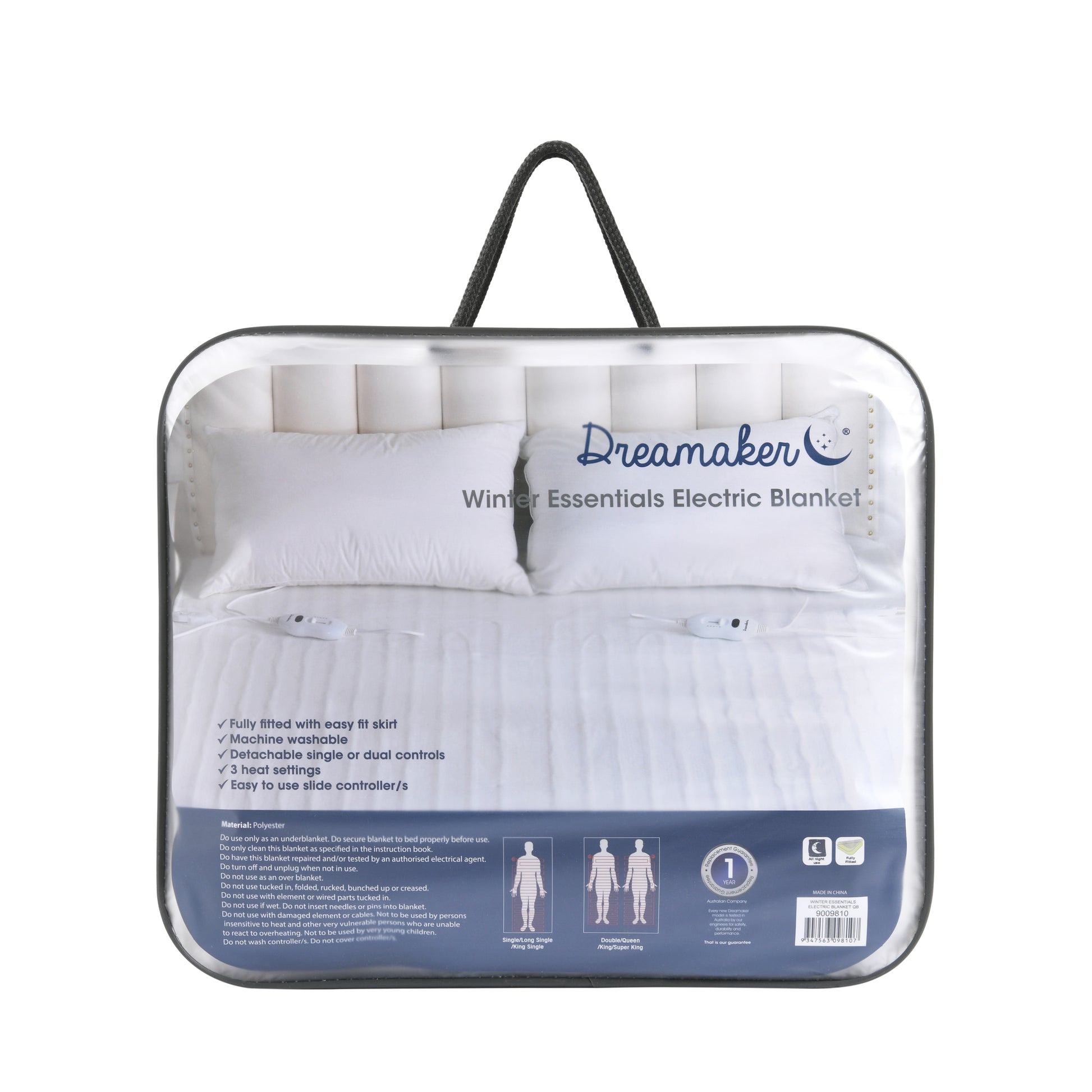 Dreamaker Winter Essentials Electric Blanket