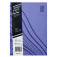 2024 Diary PU with Elastic P8.6 FSC Mix, Purple- A5 DTP