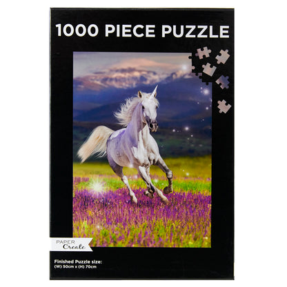 Paper Create 1000-Piece Jigsaw Puzzle, Unicorn