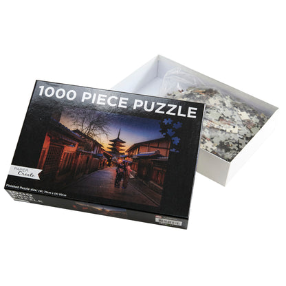 Paper Create 1000-Piece Jigsaw Puzzle, Tokyo Street Scene