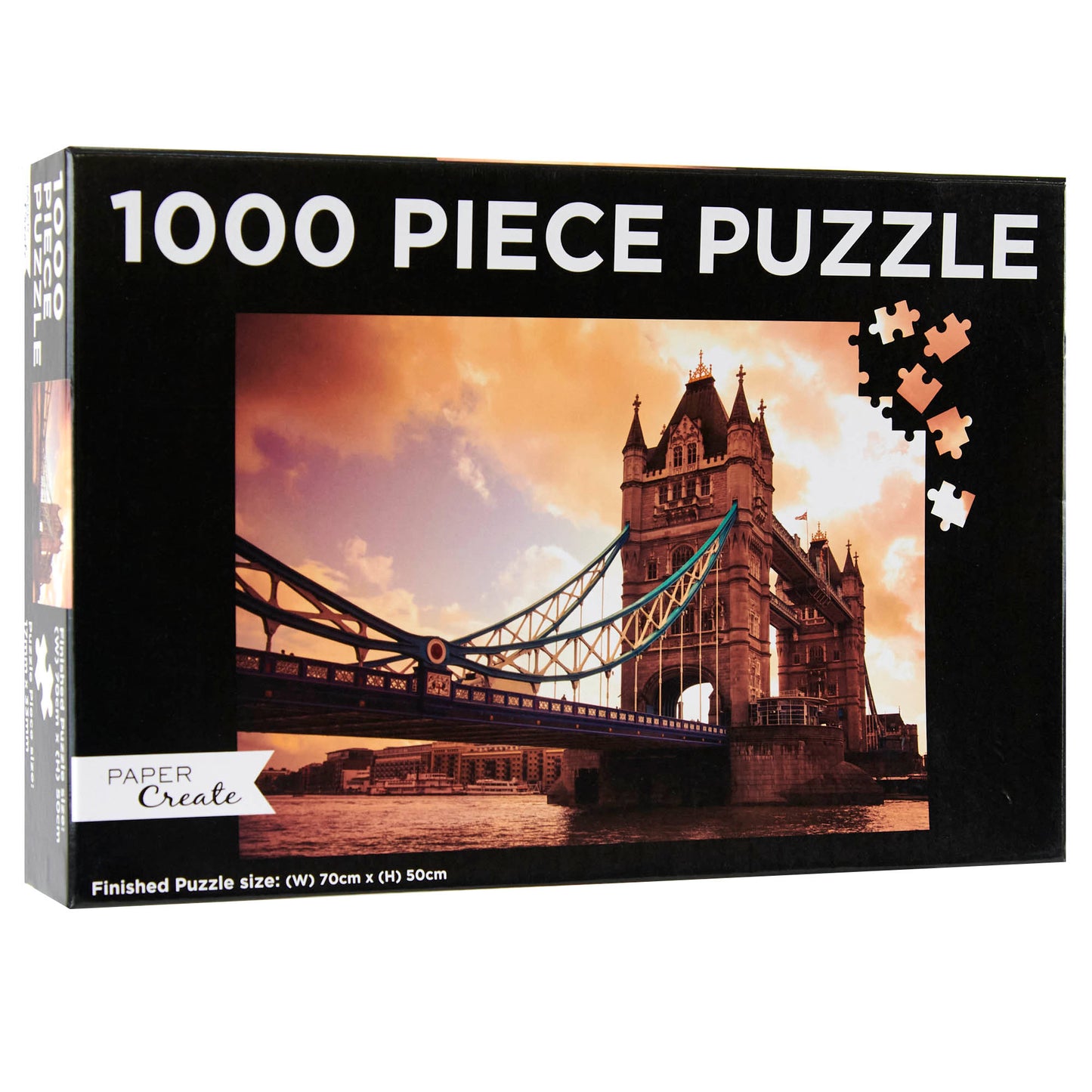 Paper Create 1000-Piece Jigsaw Puzzle, London Bridge