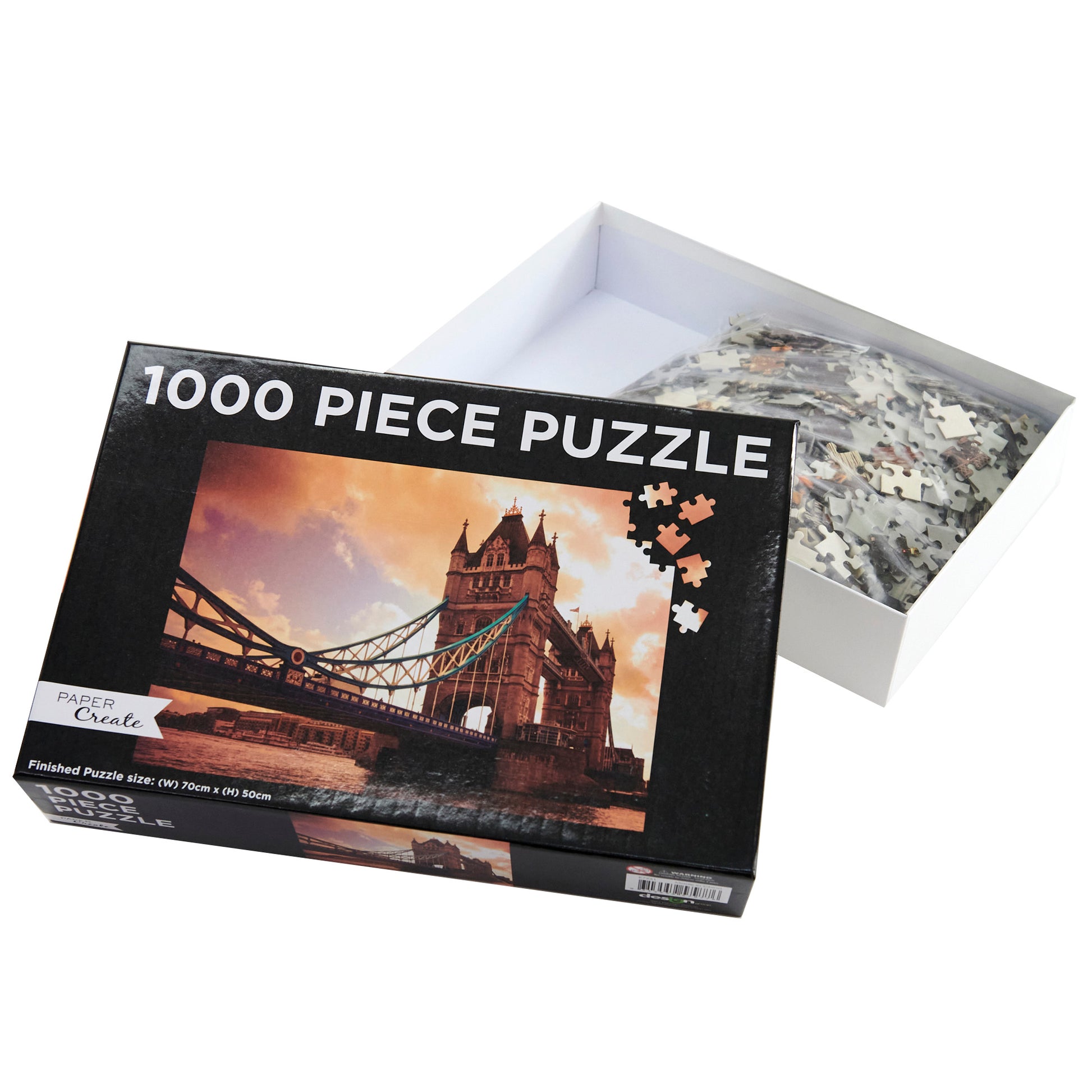 Paper Create 1000-Piece Jigsaw Puzzle, London Bridge