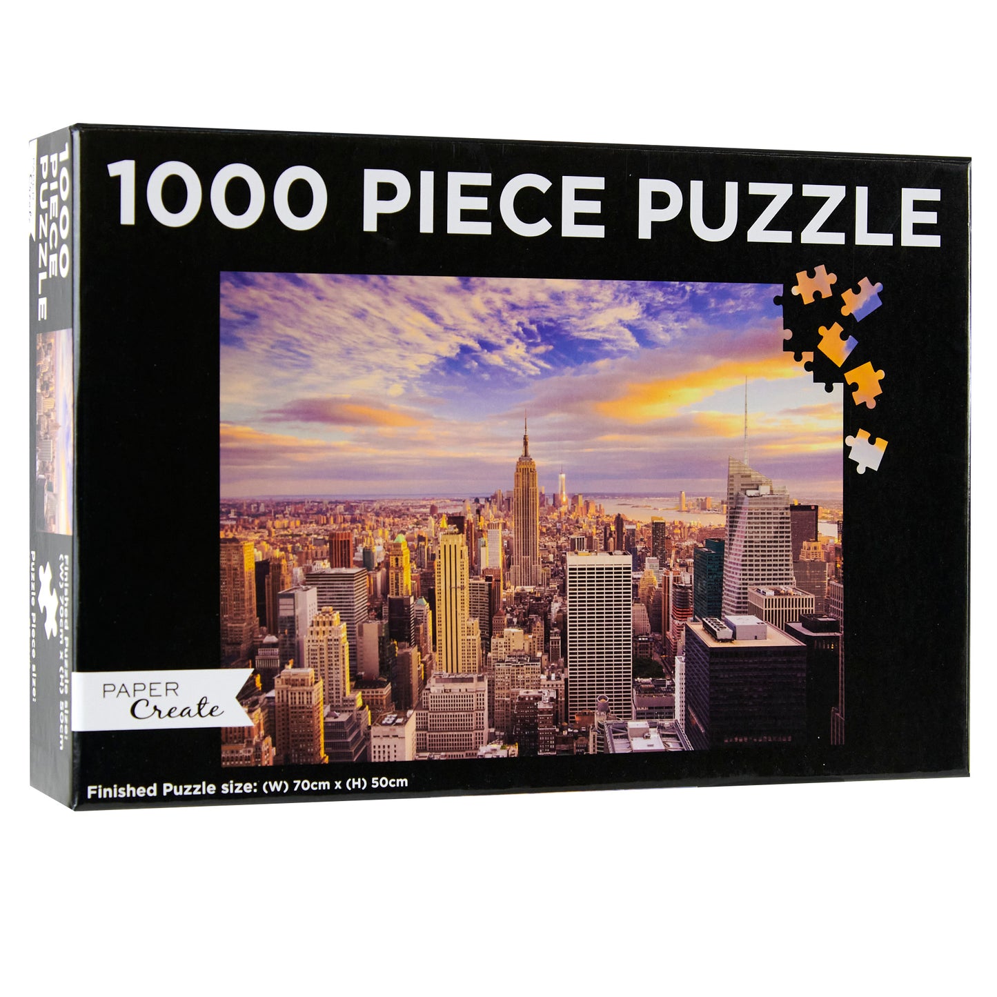 Paper Create 1000-Piece Jigsaw Puzzle, New York Skyline