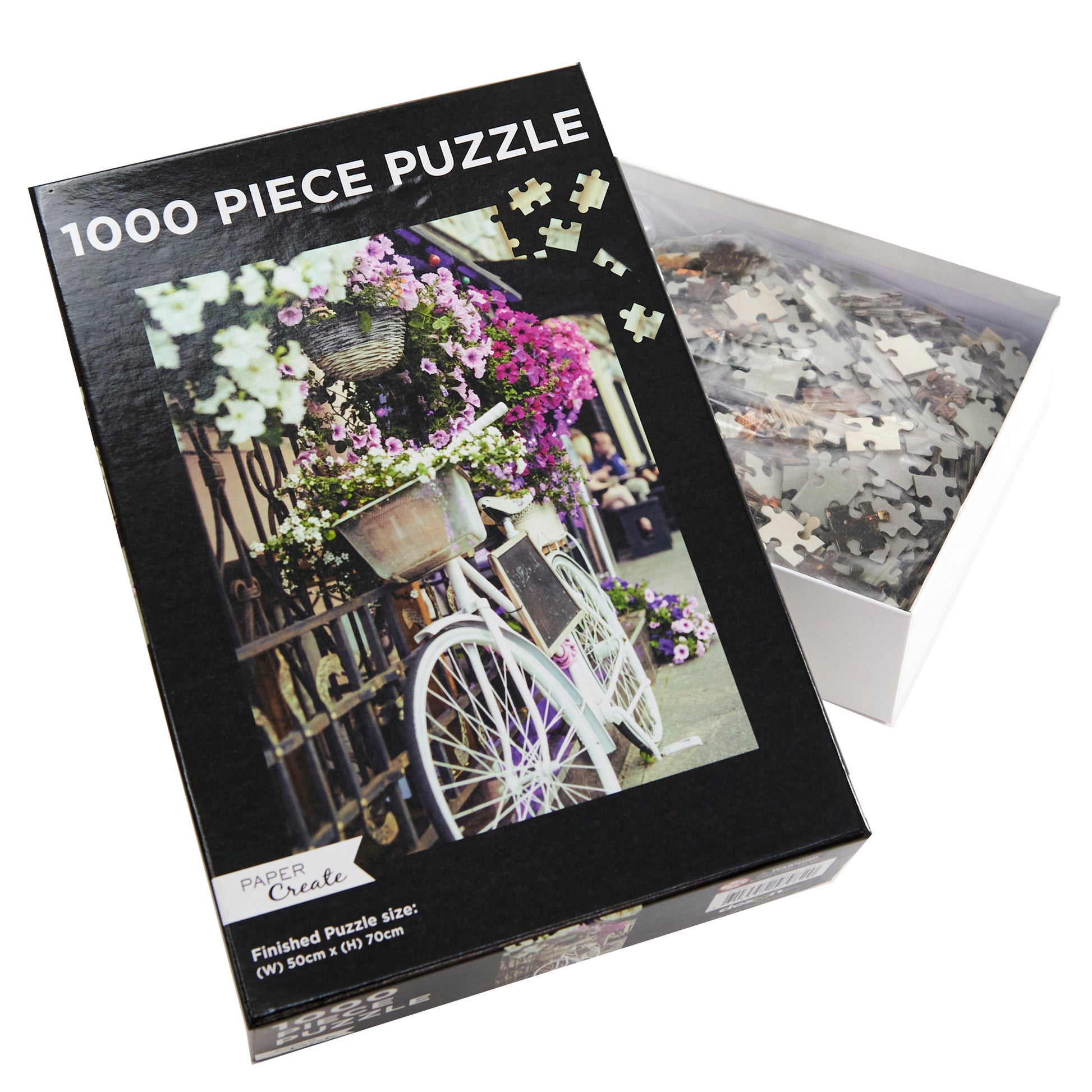 Paper Create 1000-Piece Jigsaw Puzzle, Bicycle in Garden