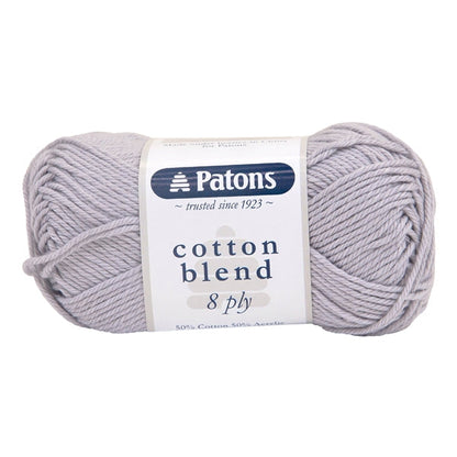 Patons Cotton Blend 8ply Crochet & Knitting Yarn, 50g Cotton Acrylic Yarn