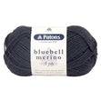 Patons Bluebell Merino 5ply Yarn, Charcoal- 50g Merino Wool Yarn