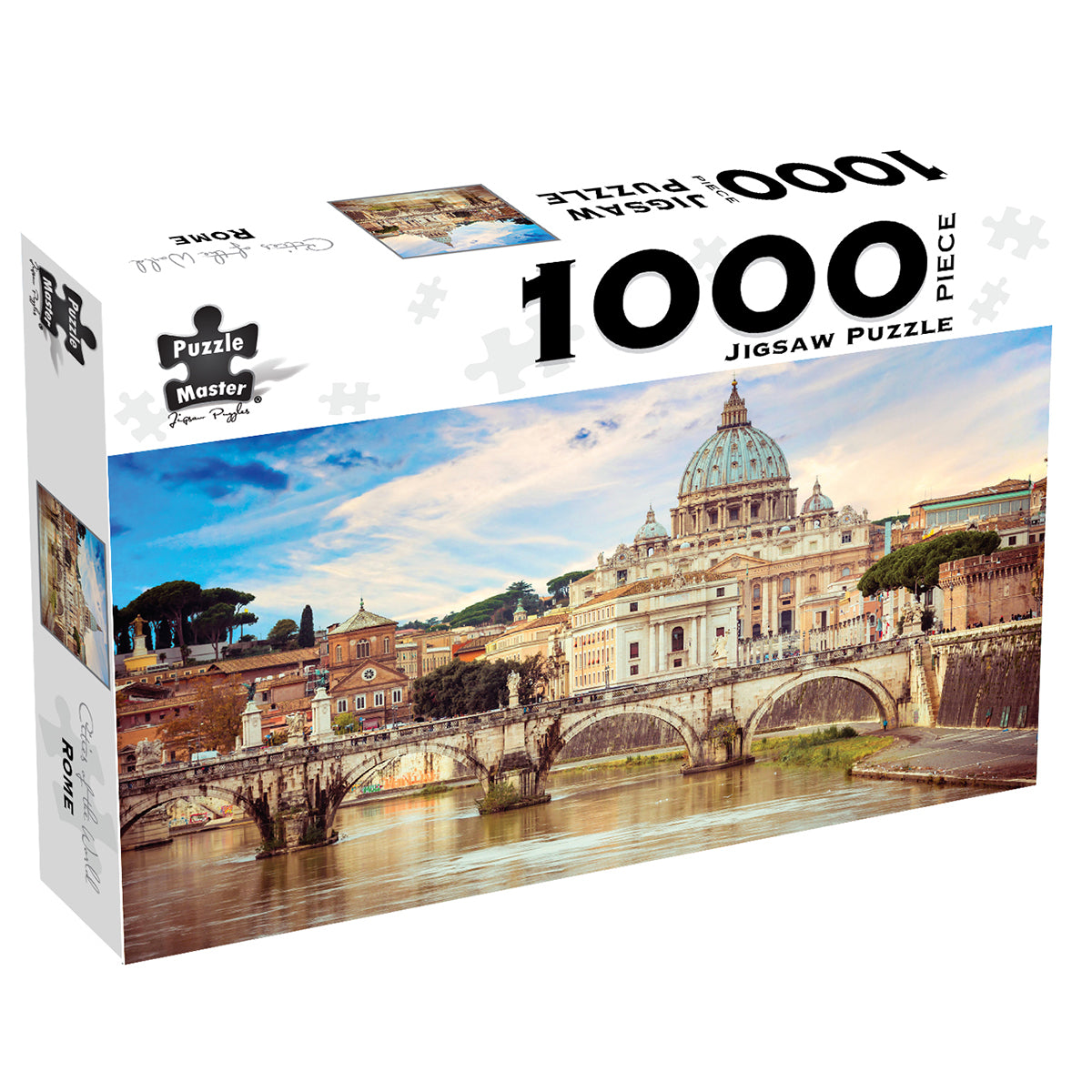 Puzzle master 1000-Piece Jigsaw Puzzle, Cities of the World Rome