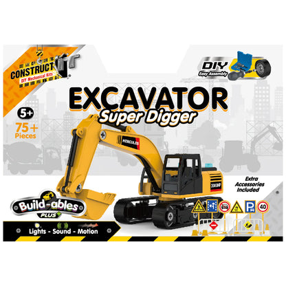 Construct It Buildables Plus, Site Excavator Super Digger