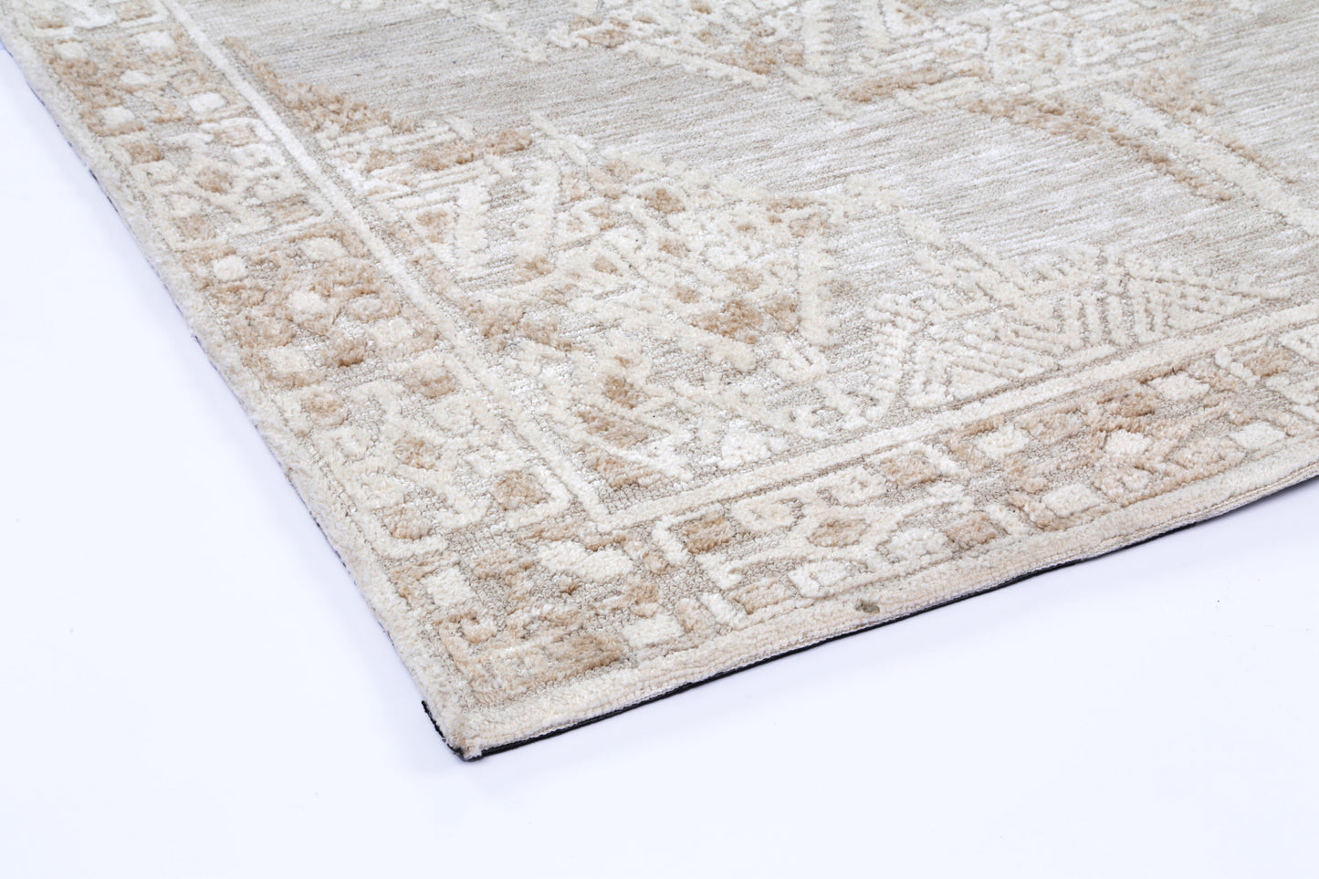 Ambarsar Beas Cream Cotton Blend Rug
