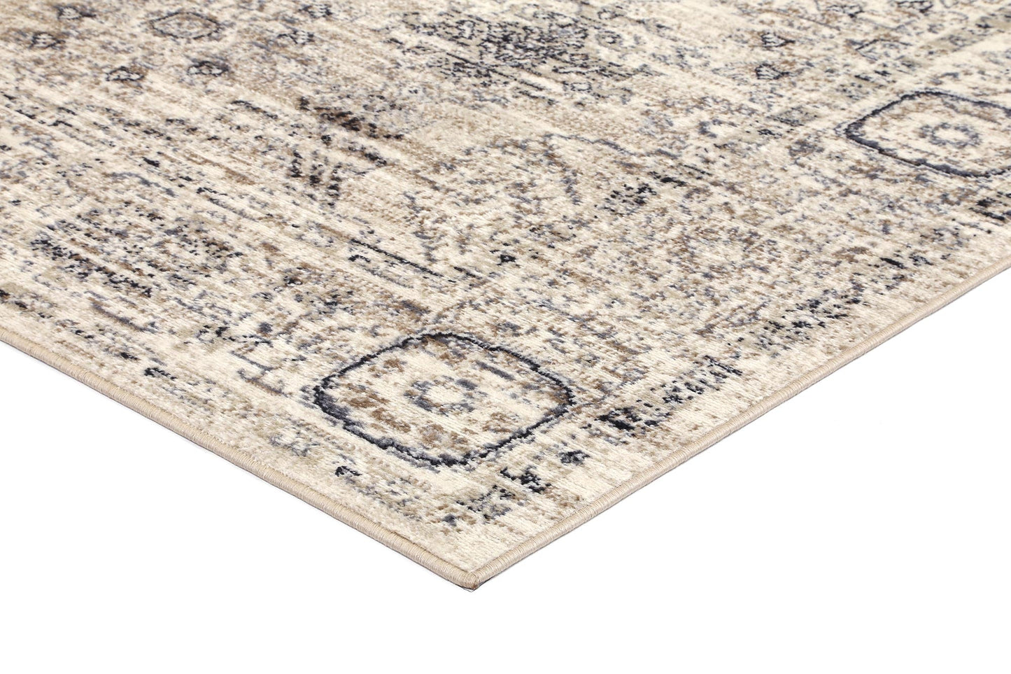 Ario Tapestry Traditional Cream Rug