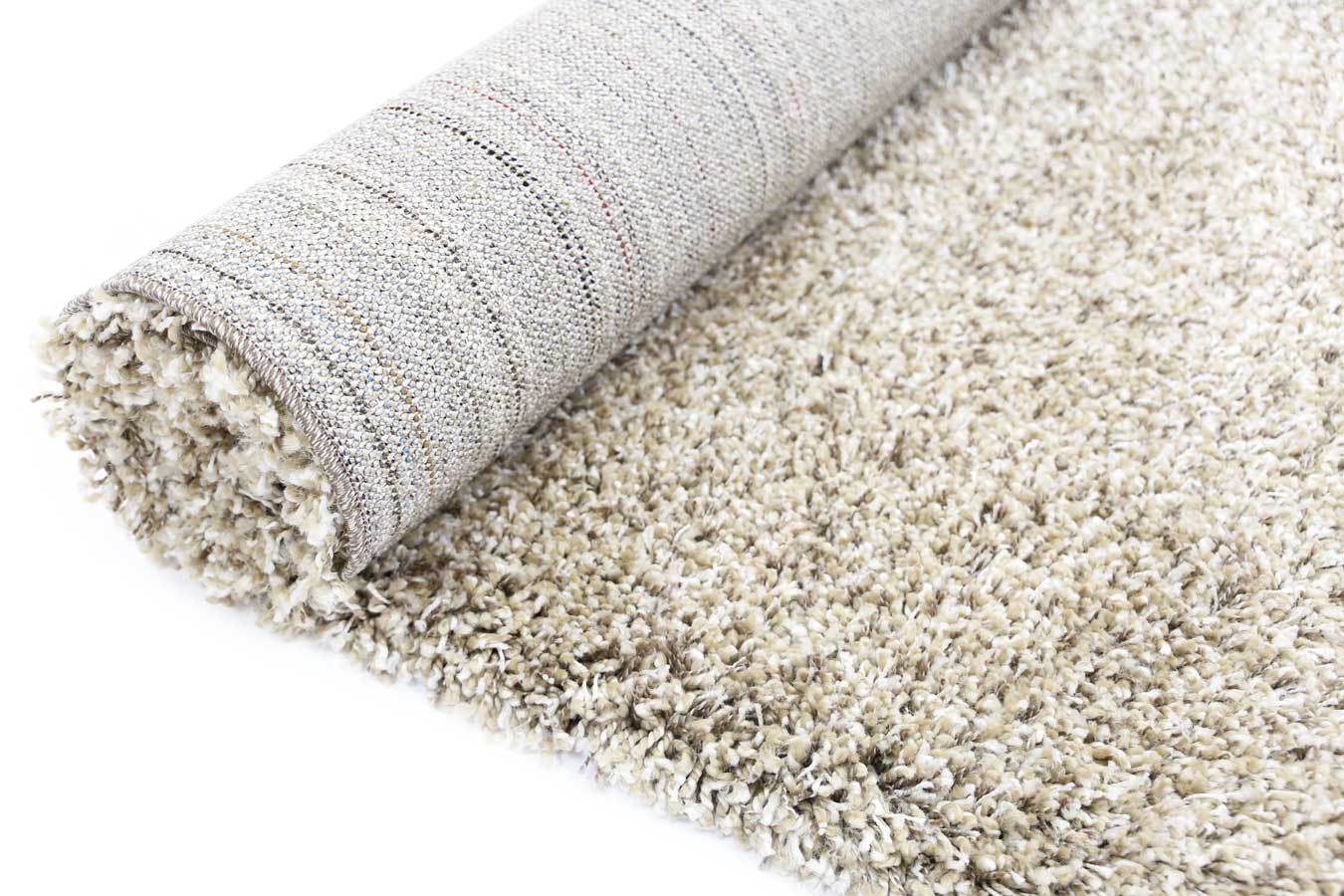 Austin Beige Shaggy Rug