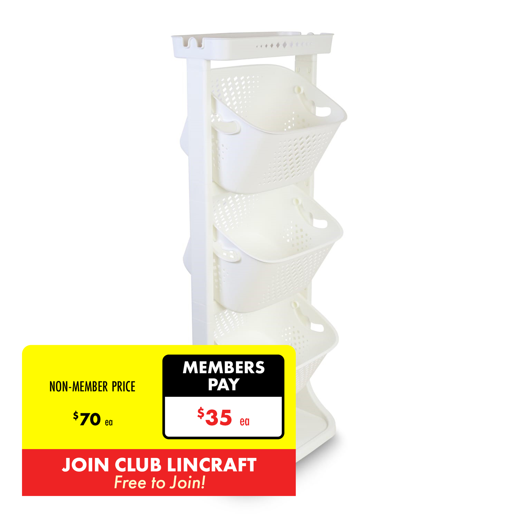 Modern Homeware Tri Rack – Lincraft