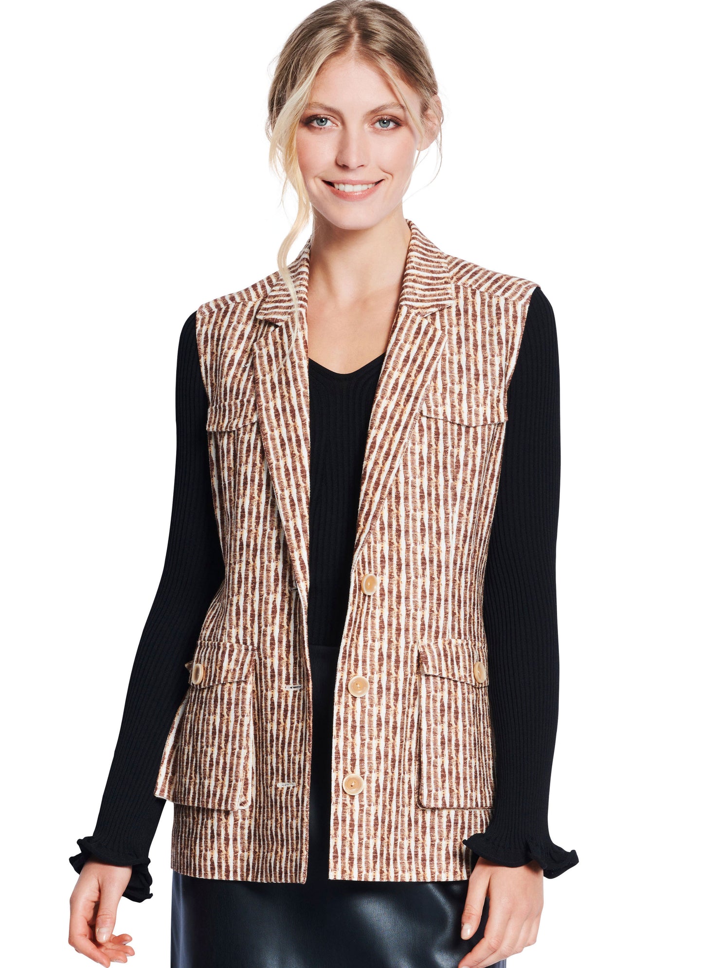 Burda Pattern B5827 Misses' Top Vest