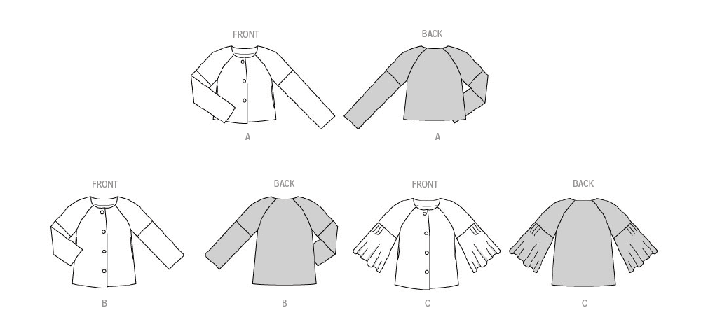 Burda Pattern B5830 Misses' Jacket