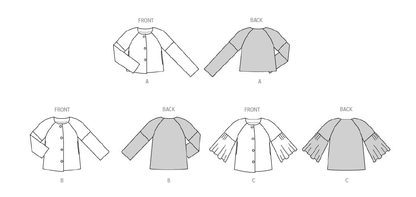 Burda Pattern B5830 Misses' Jacket