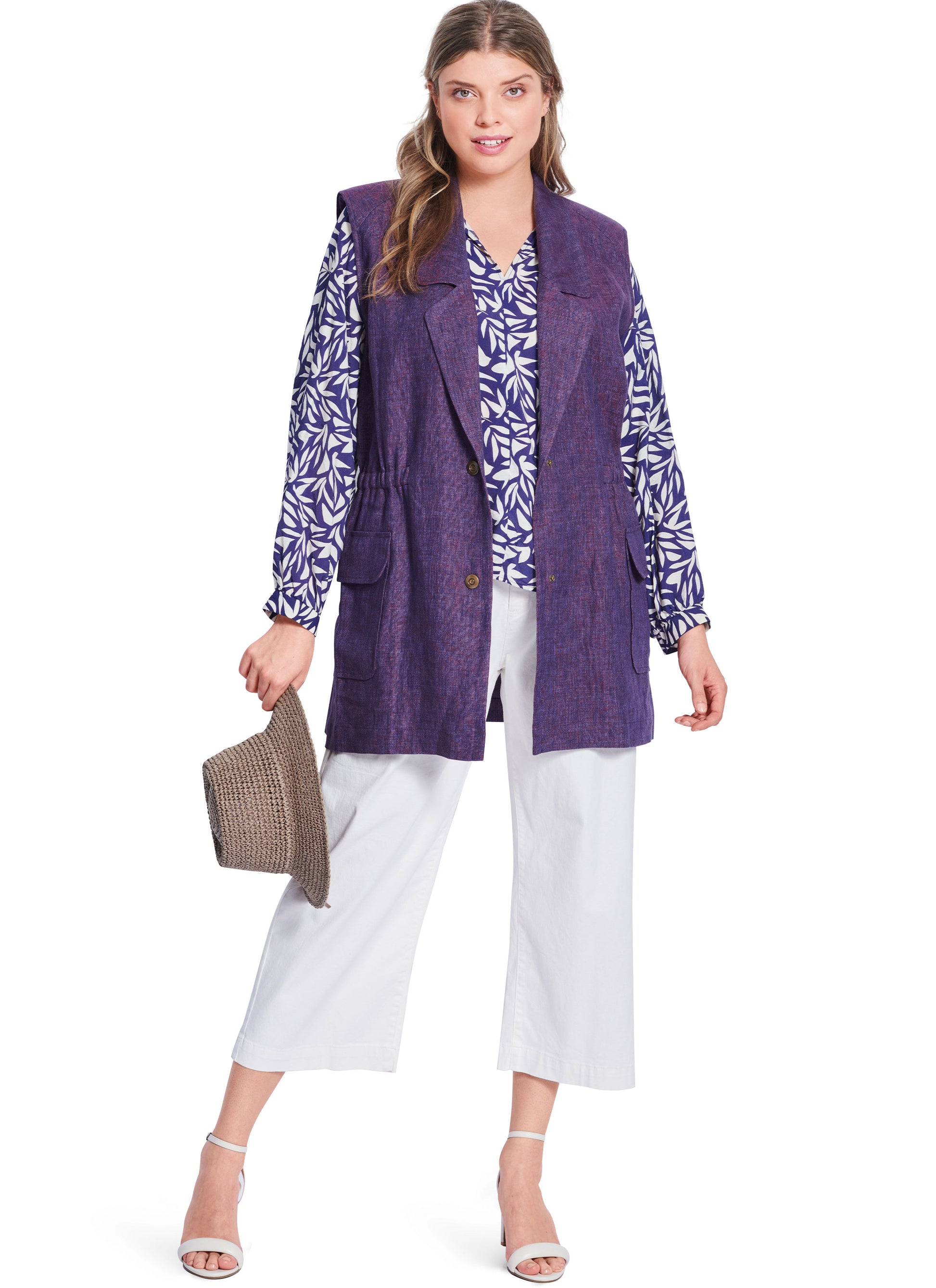 Burda Pattern B5840 Plus Size Jacket