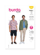 Burda Pattern B5842 Men/Boy's Top Vest