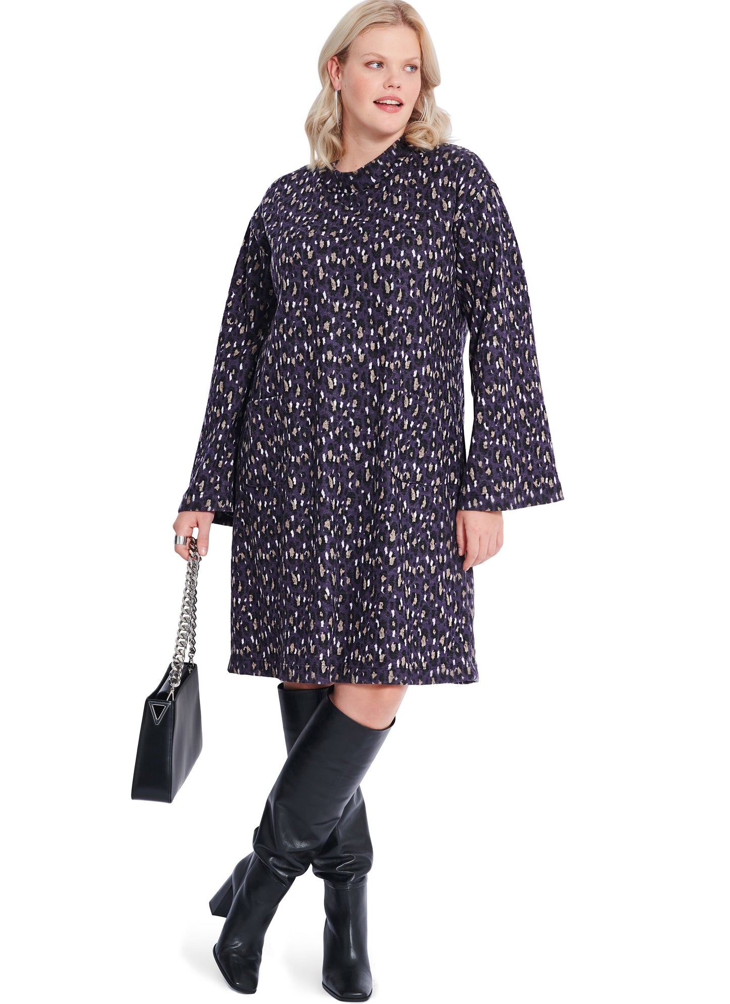 Burda Pattern 5866 Plus Size Dress