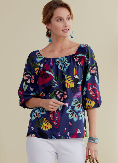 Butterick Pattern B6766 Misses' Tops