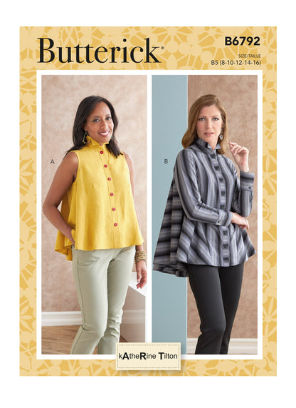 Butterick Pattern B6792F5 Misses' Top