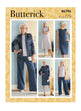 Butterick Pattern 6796F5 Misses' Jacket, Dress, Top, Skirt & Pants
