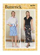 Butterick Pattern B6799E5 Mises A-Line Skirt