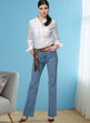 Butterick Pattern 6800 Misses' Four-Pocket Jeans & Trousers