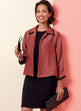 Butterick Pattern 6802A5 Misses' Jacket, Dress and Trousers