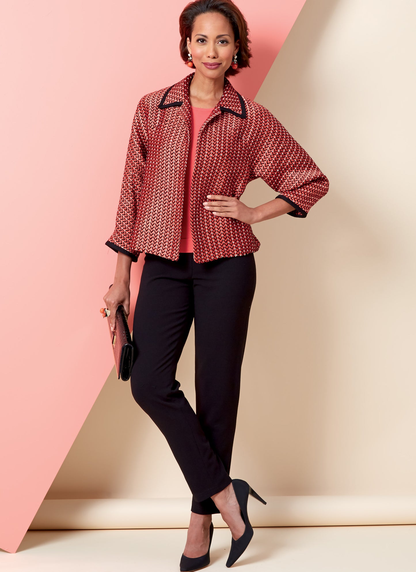 Butterick Pattern 6802A5 Misses' Jacket, Dress and Trousers