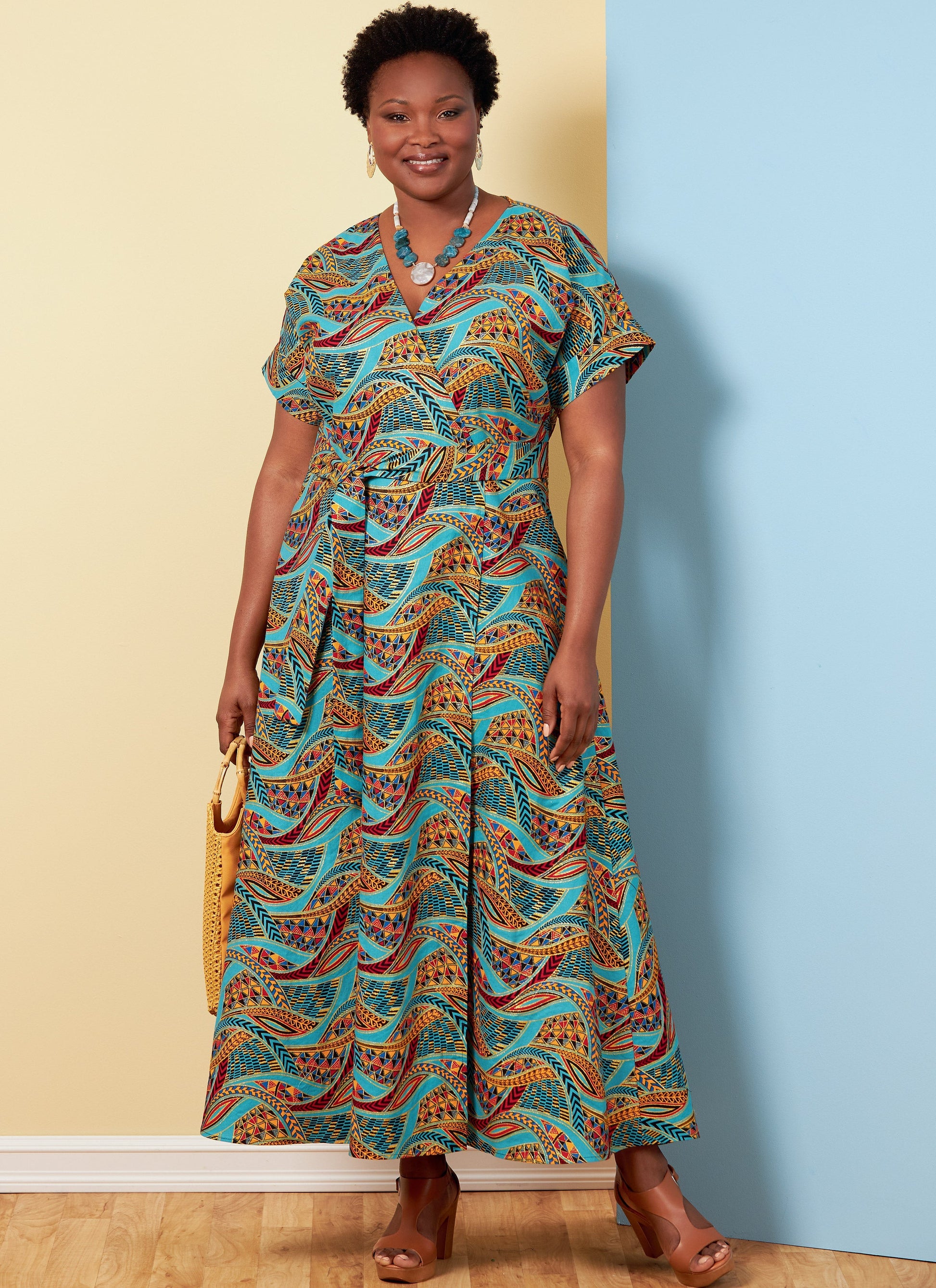 Butterick Pattern B6873 Women's Dress and Sash