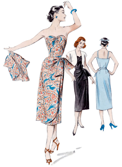 Butterick Pattern B6923 Misses' Dress and Bolero Jacket