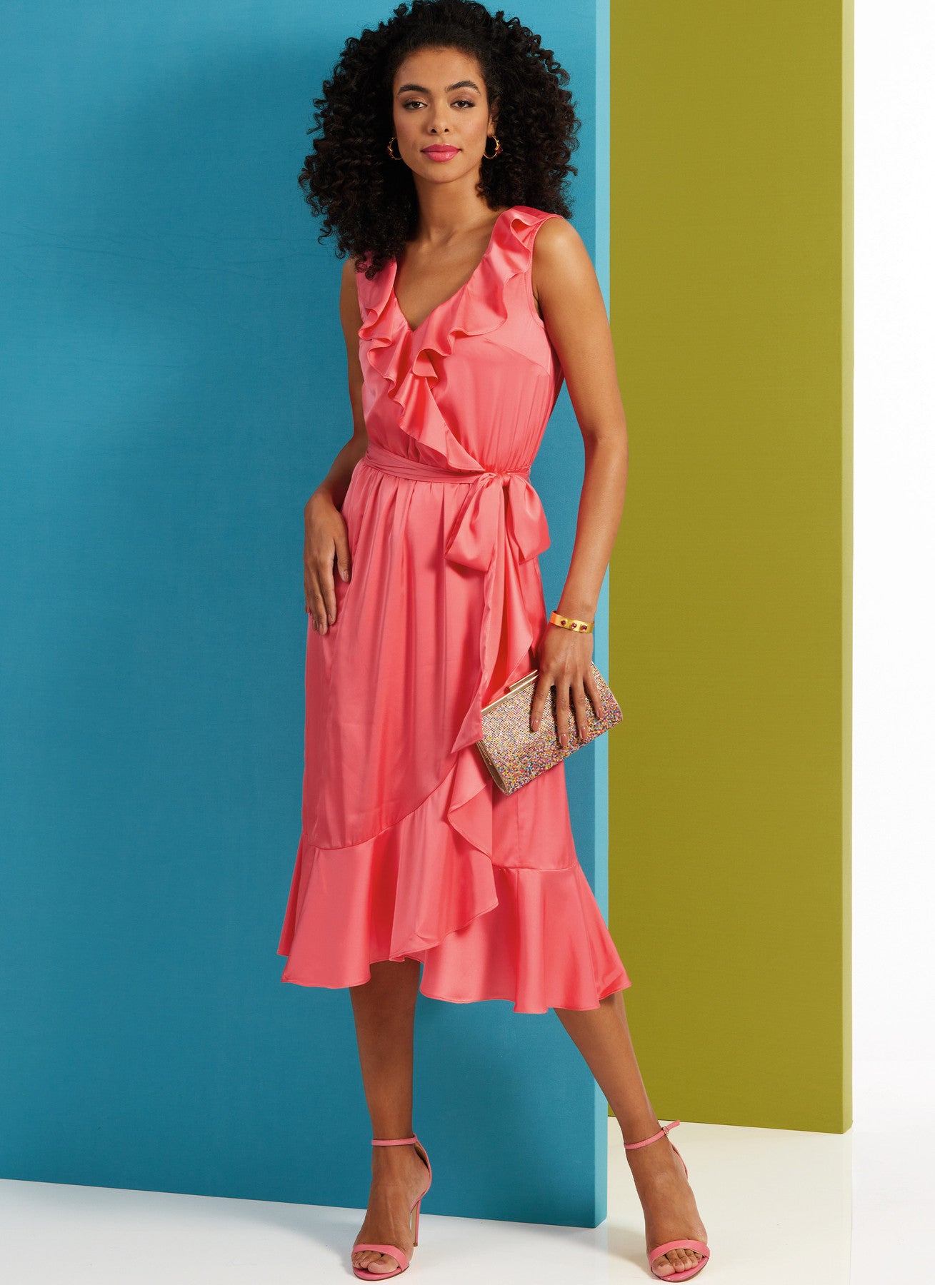 Butterick Pattern B6926 Misses' Dress and Sash