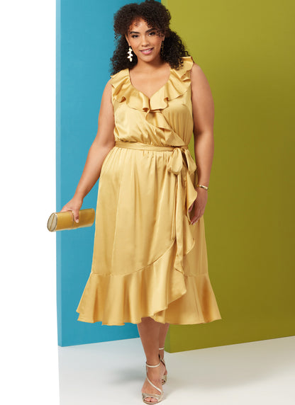 Butterick Pattern B6927 Women's Dress and Sash