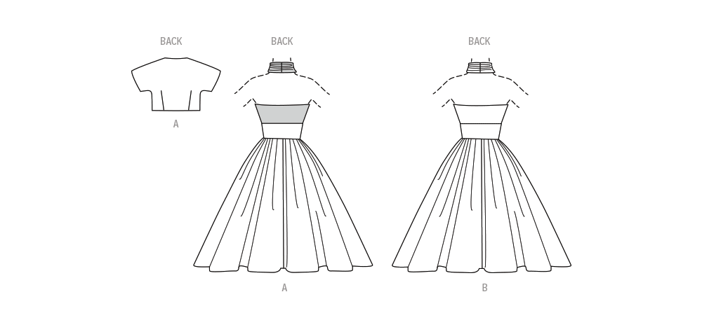 Butterick Pattern B6938 Misses' Halter Dress and Jacket