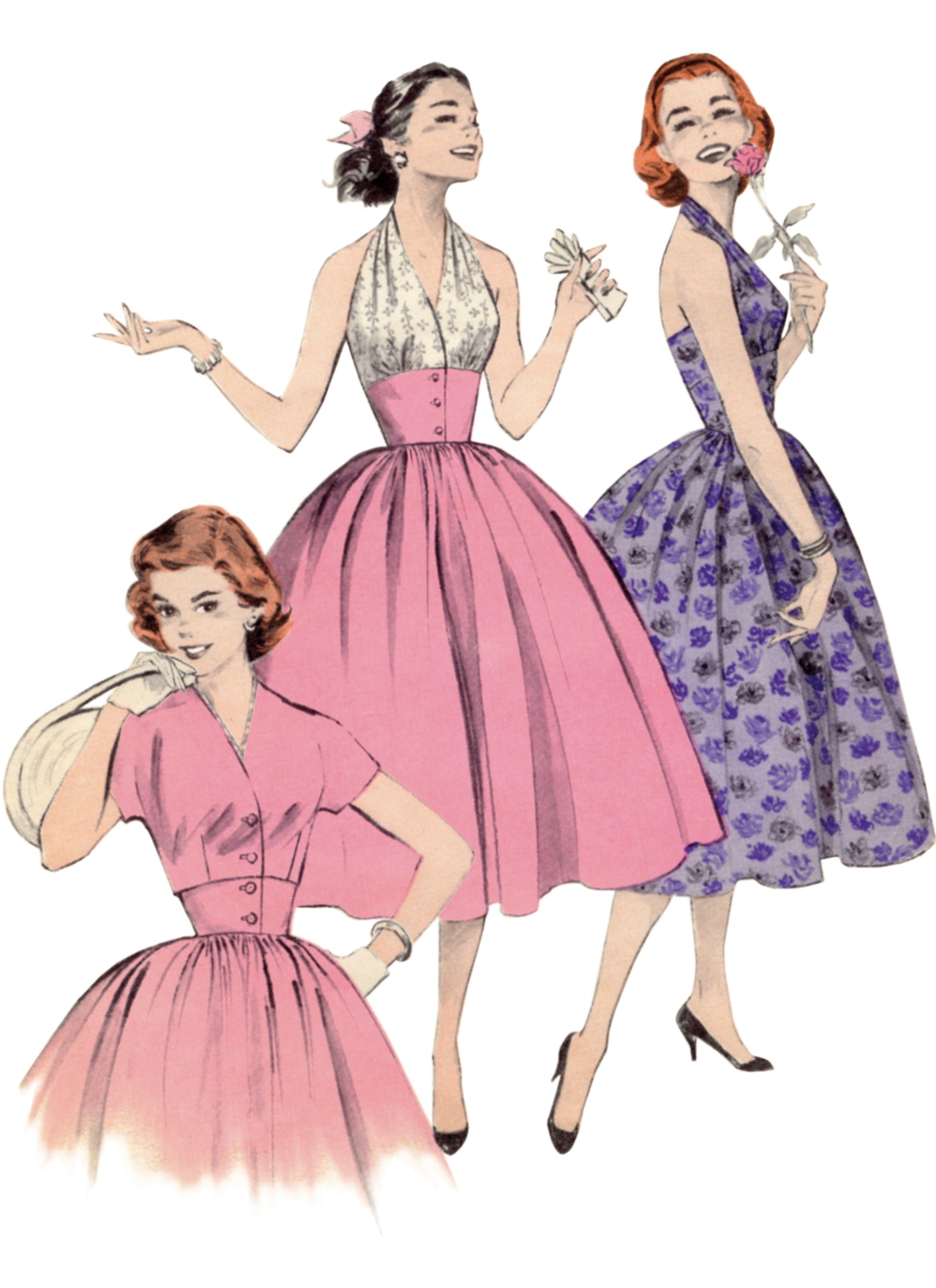 Butterick Pattern B6938 Misses' Halter Dress and Jacket