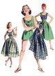 Butterick Pattern B6939 Misses' Playsuit, Midriff Blouse, Shorts and Skirt