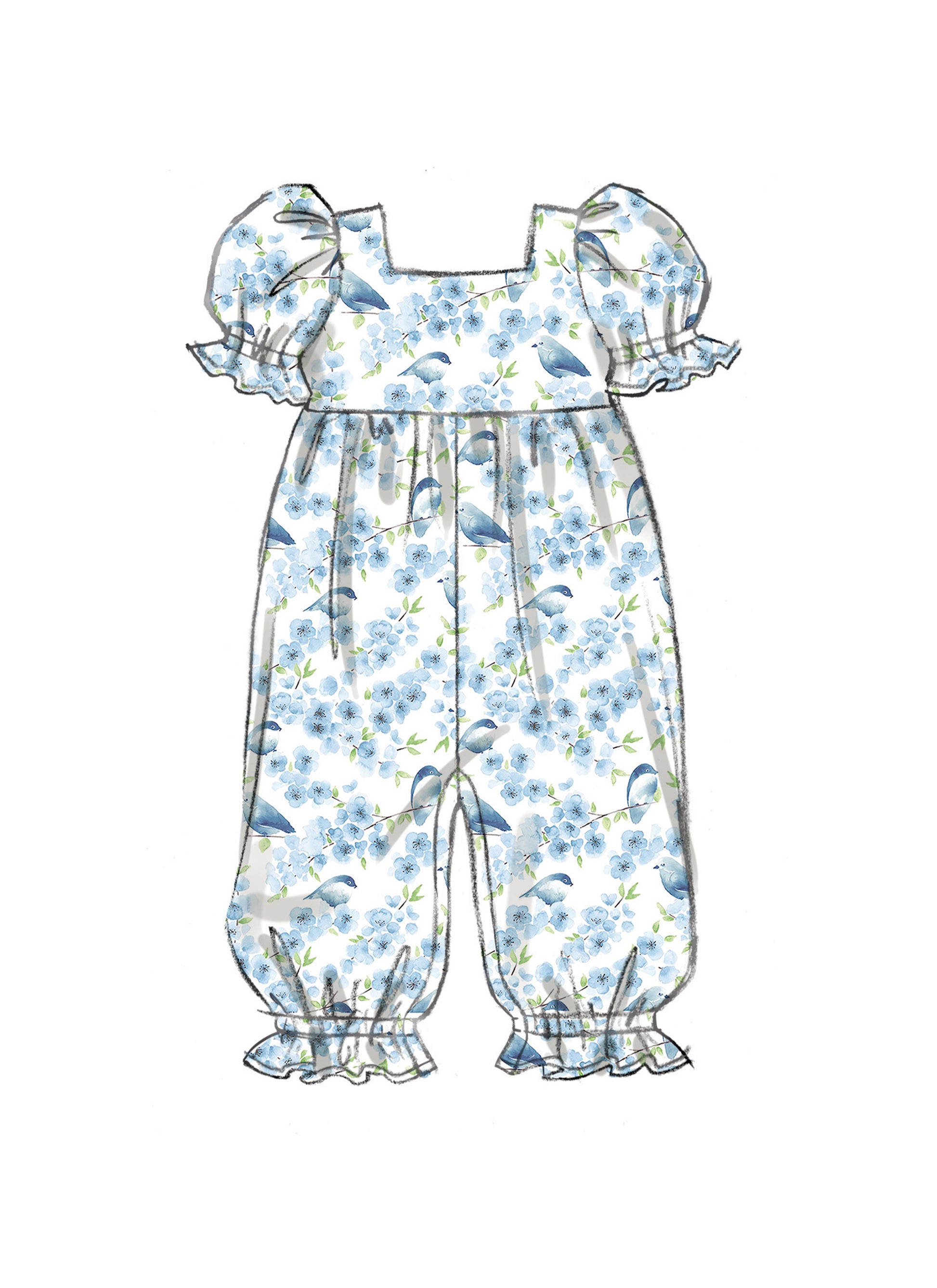 Butterick Pattern B6950 Baby Sportswear