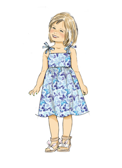 Butterick Pattern B6952 Child Dress