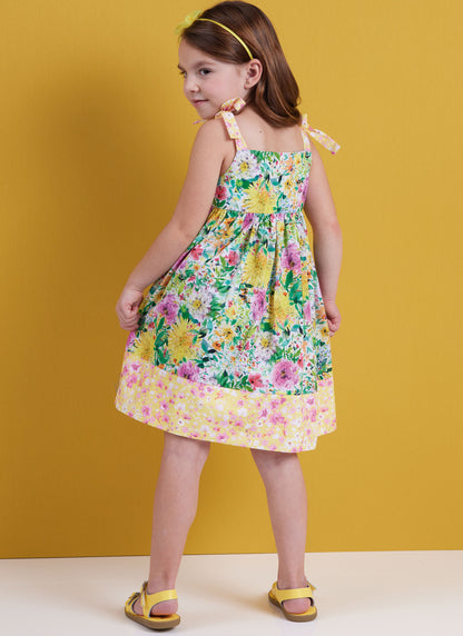 Butterick Pattern B6952 Child Dress