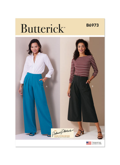 Butterick Pattern B6973 Misses' Skirt Pants