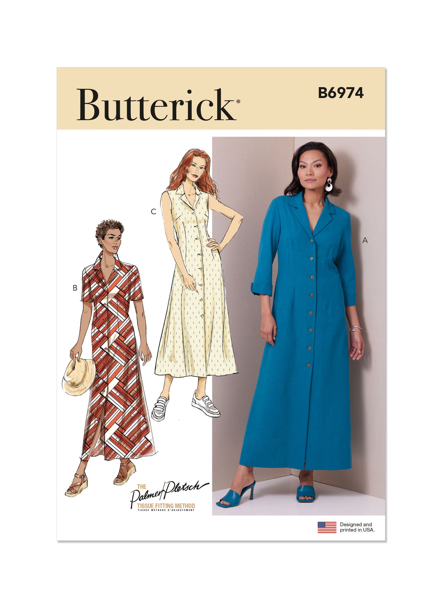 Butterick Pattern B6974 Misses' Dress