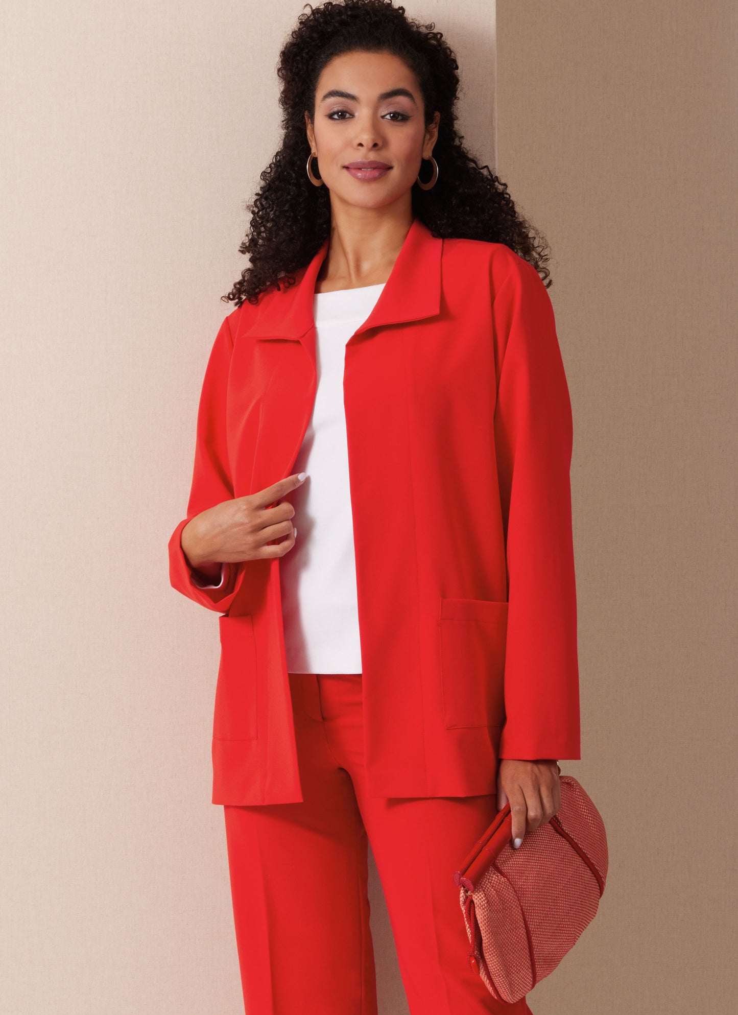 Butterick Pattern B6975 Misses' Jacket, Knit Top and Dress, and Pants