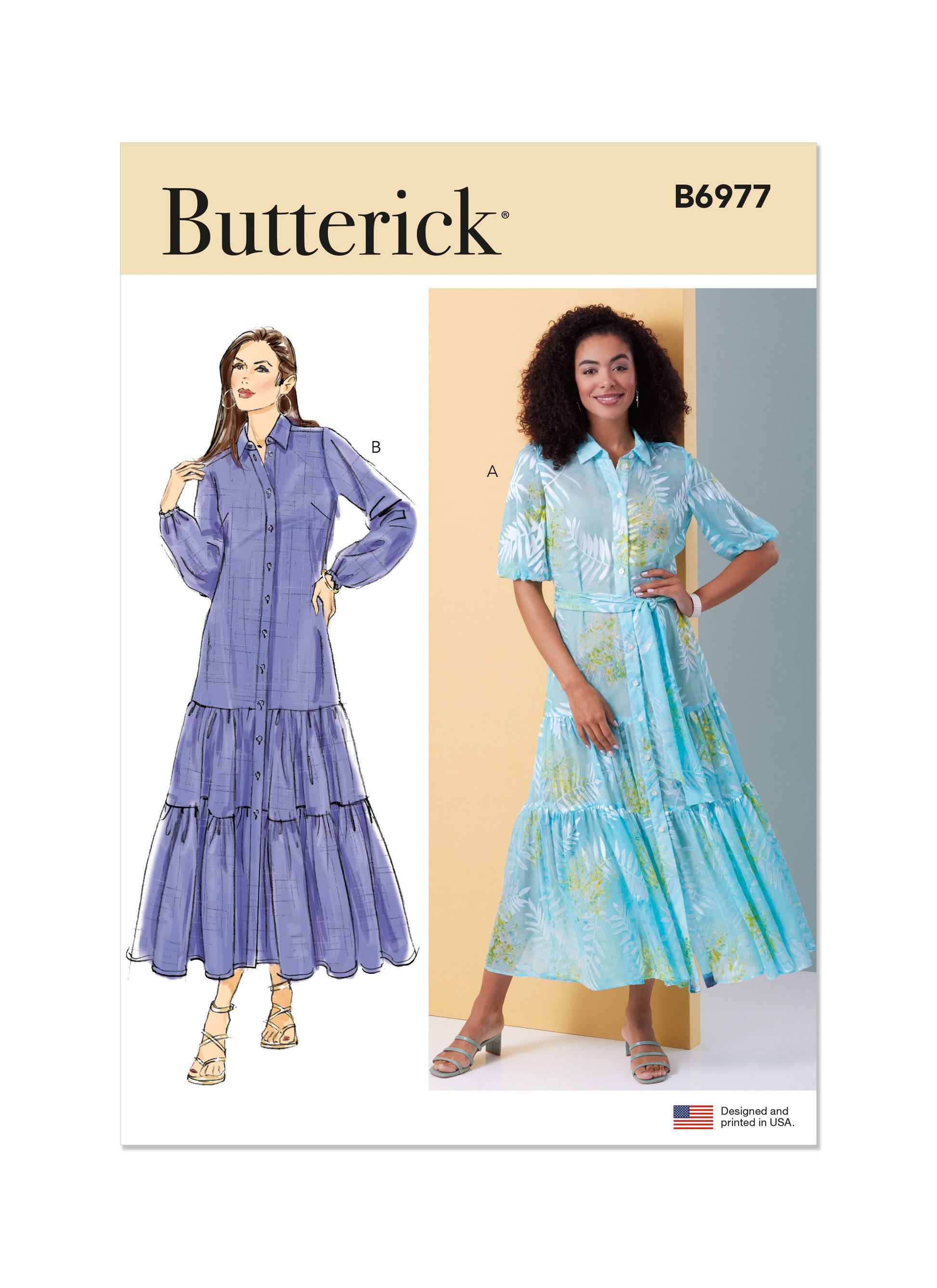 Butterick Pattern B6977 Misses' Dress